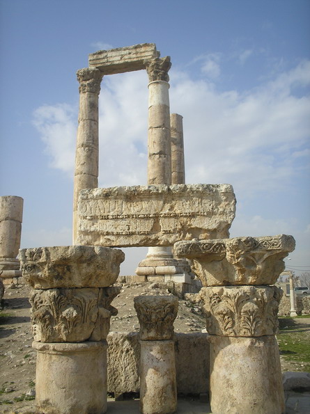 Иордания, Амман, Цитадель, Храм Геркулеса